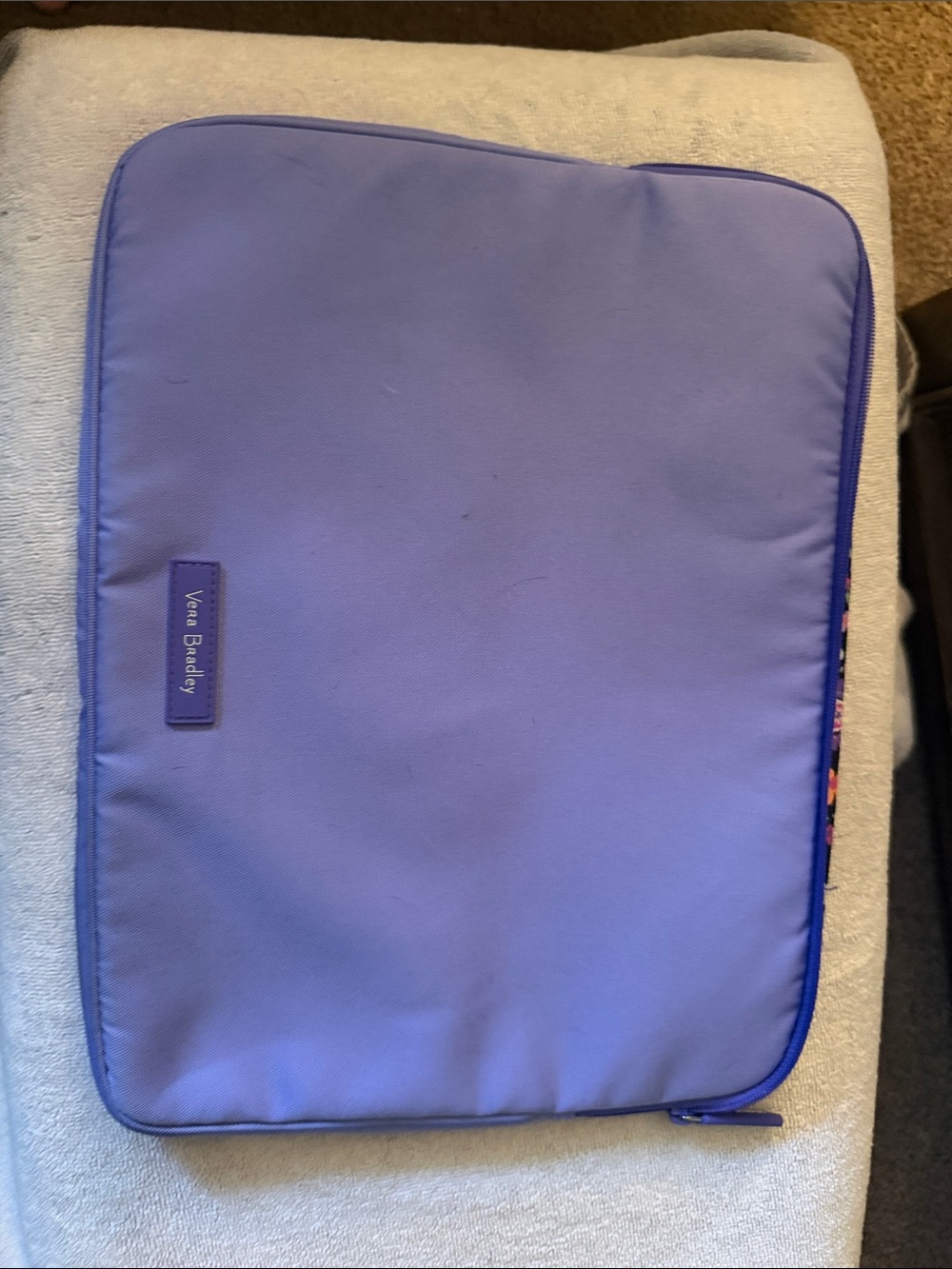 Vera Bradley Purple Laptop Sleeve